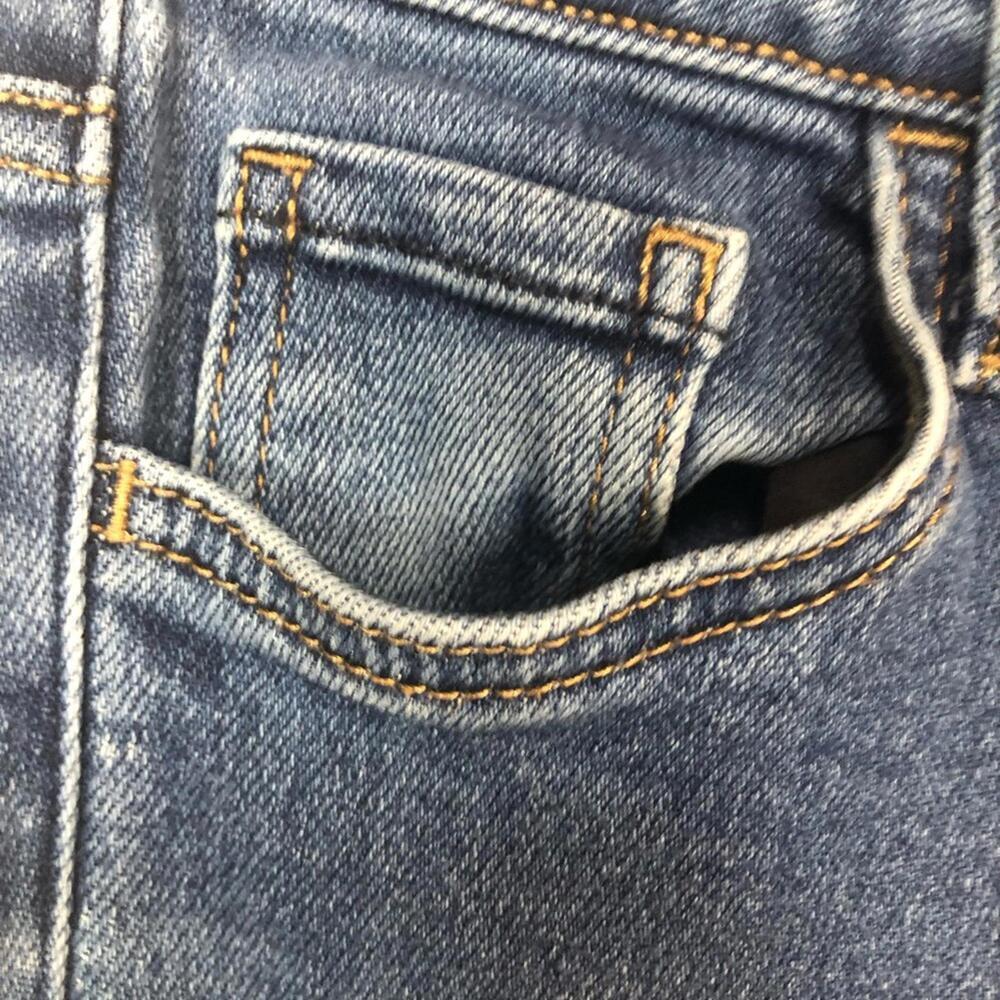 Just Black Denim Jeans High Rise Button Up Skinny Jeans Medium Wash - Picture 4 of 8